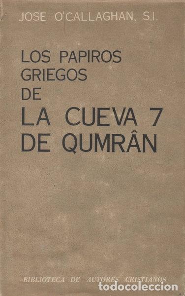 Livros em segunda m&atilde;o: Los papiros griegos de la cueva 7 de Qumr&aacute;n- 9788422006688
