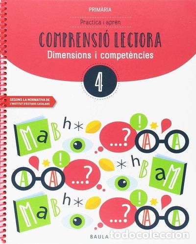 Libros: Quadern Comprensi&oacute; Lectora 4t Primaria- 9788447936908