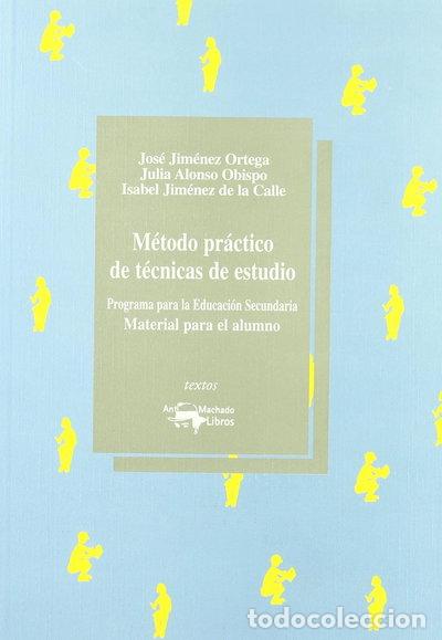 Libros: M&eacute;todo pr&aacute;ctico de t&eacute;cnicas de estudio- 9788477745044