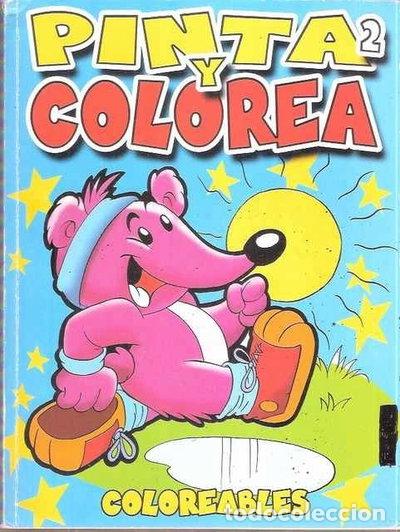Libros: Pinta y colorea 2- 8429829001784