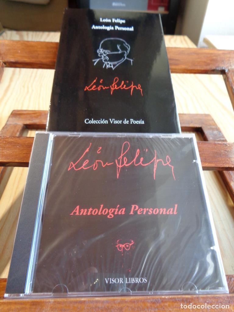 Libros: ANTOLOG&Iacute;A PERSONAL + CD (Poemas de Le&oacute;n Felipe le&iacute;dos por &eacute;l mismo). - LE&Oacute;N FELIPE
