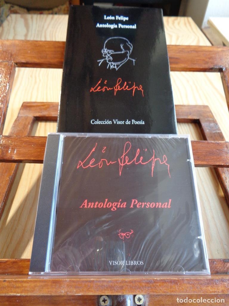 Libros: ANTOLOG&Iacute;A PERSONAL + CD (Poemas de Le&oacute;n Felipe le&iacute;dos por &eacute;l mismo). - LE&Oacute;N FELIPE
