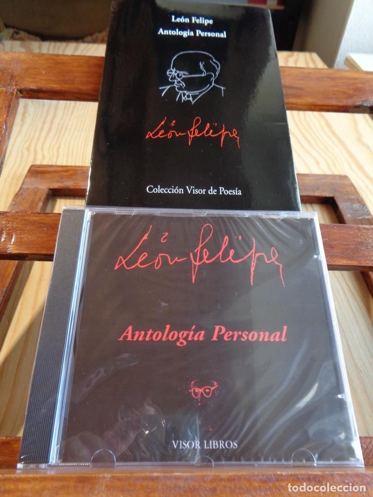 Libros: ANTOLOG&Iacute;A PERSONAL + CD (Poemas de Le&oacute;n Felipe le&iacute;dos por &eacute;l mismo). - LE&Oacute;N FELIPE