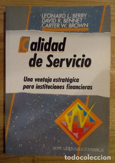 Libros: Calidad de Servicio- 9788487189258
