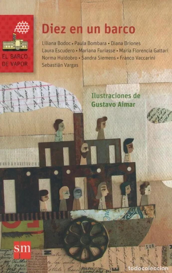 books: Diez En Un Barco - Serie Roja - Bodoc/Vaccarini