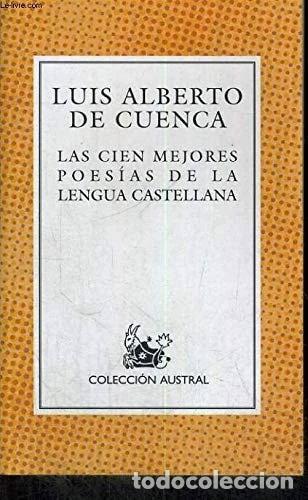 Libros: Las Cien Mejores Poes&iacute;as de la Lengua Castellana- 9788423974221