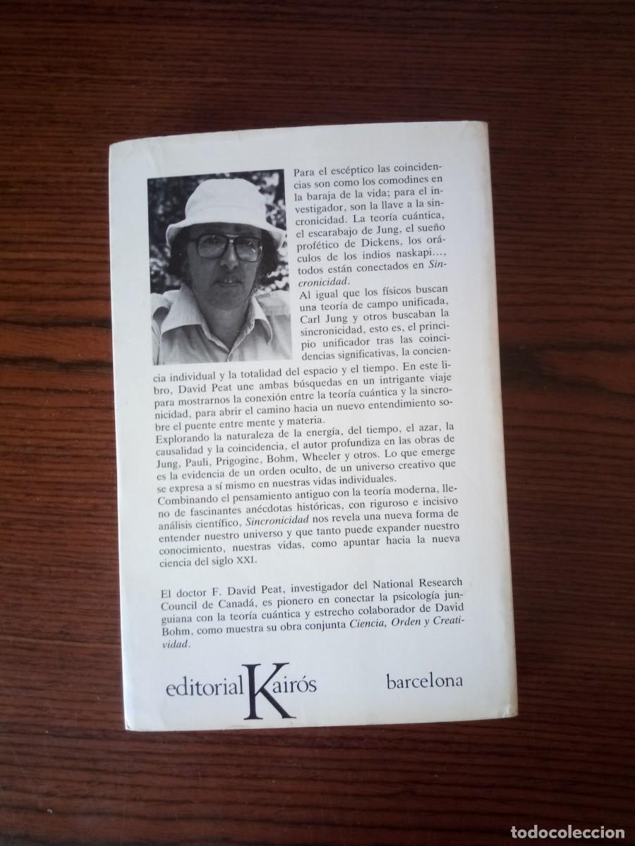 Libros: &rdquo;Sincronicidad&rdquo;, F. David Peat (Kair&oacute;s) - Foto 2