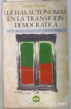Libros: Luchas aut&oacute;nomas en la transici&oacute;n democr&aacute;tica- 9788431704261