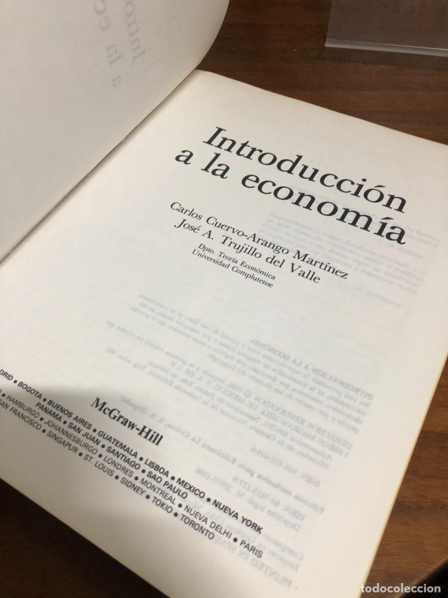 Libros: Introducci&oacute;n a la Econom&iacute;a Cuervo-Arango / Trujillo (McGraw-Hill) - Foto 2