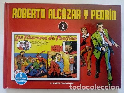 Libros: Roberto Alc&aacute;zar y Pedr&iacute;n, tomo 2: Los tiburones del Pac&iacute;fico- 9788467499131