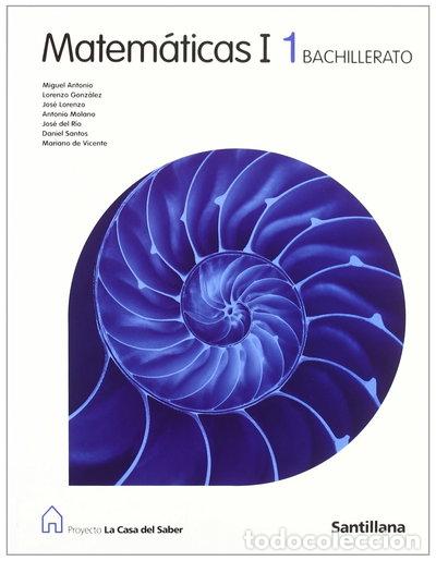Libros: Matem&aacute;ticas I, 1 Bachillerato- 9788429443301