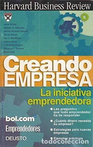 Libros: Creando empresa: La iniciativa emprendedora- 9788423417513