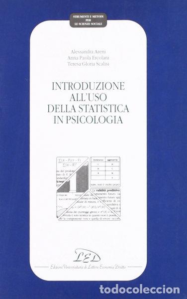 B&uuml;cher: Introduzione all'uso della statistica in psicologia- 9788879160483