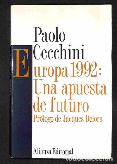 Libros: Europa 1992: Una apuesta de futuro- 9788420695846