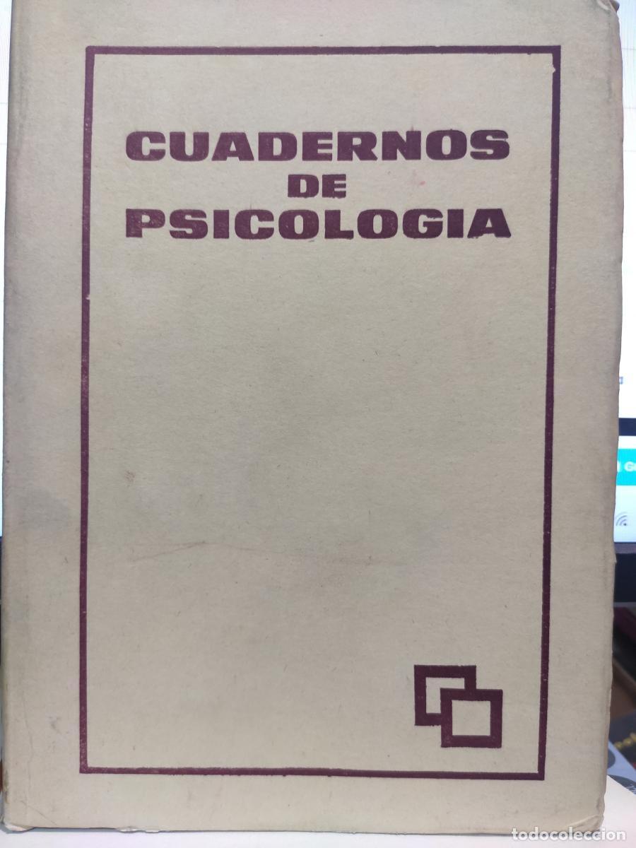Libros: CUADERNOS DE PSICOLOG&Iacute;A. - VV.AA.
