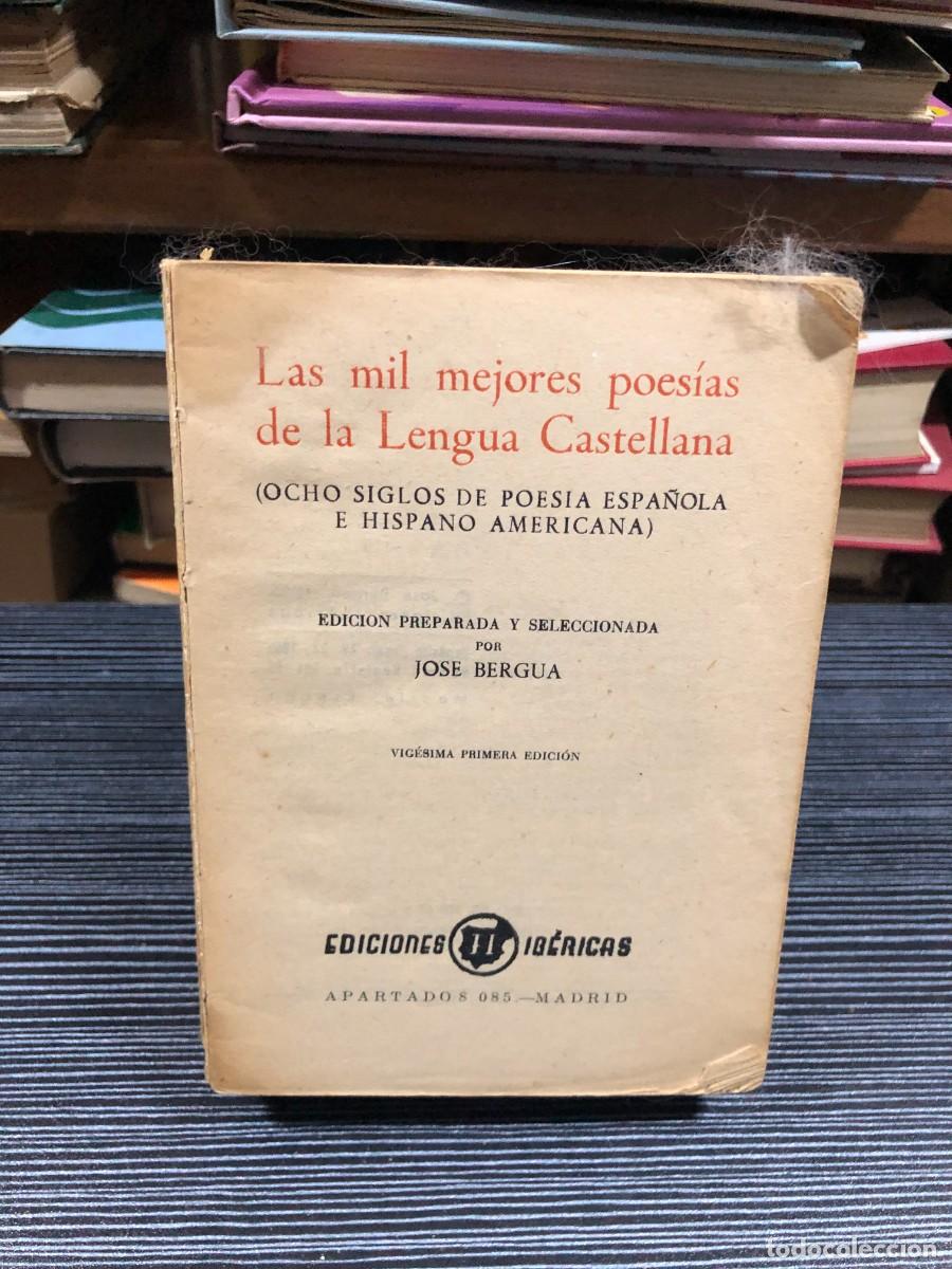 Libros: Las mil mejores poes&iacute;as de la Lengua Castellana Jos&eacute; Bergua (Ed.)