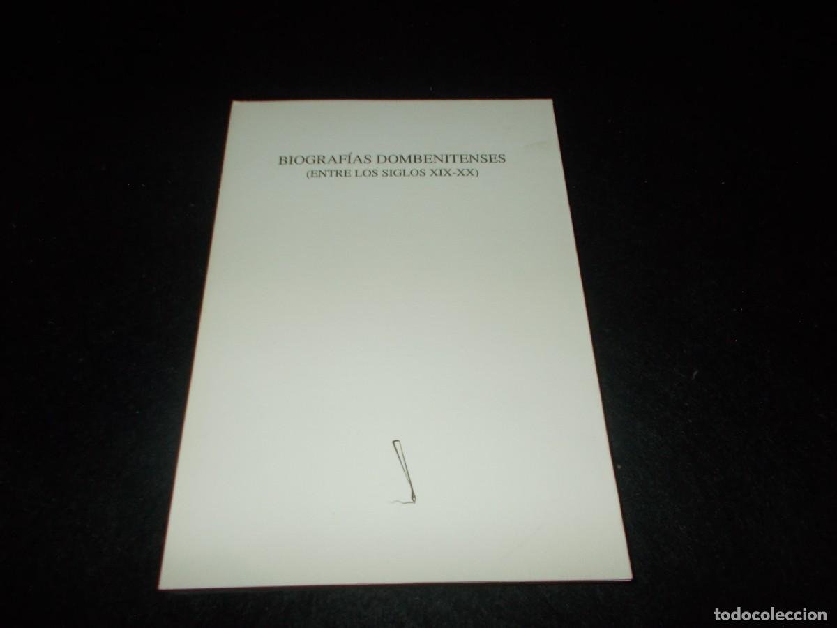 Libros: BIOGRAF&Iacute;AS DONBENITENSES (ENTRE LOS SIGLOS XIX-XX). Ayto Don Benito 1999. Libro