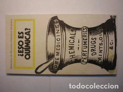 Libros: &iquest;Eso es qu&iacute;mica?- 9788420514956