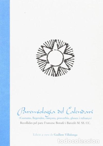 Livres: Paremiologia del calendari- 9788492703340