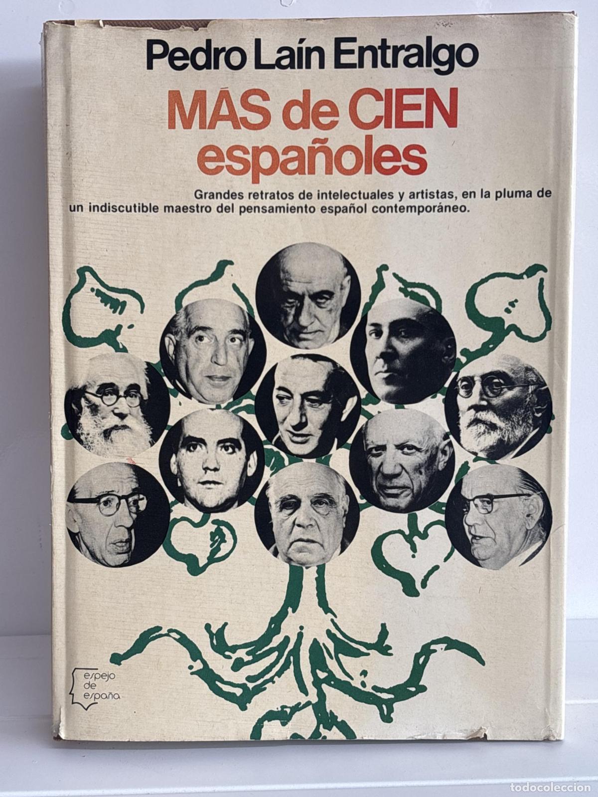 Libros: M&aacute;s de cien Espa&ntilde;oles - Pedro Lain Entralgo