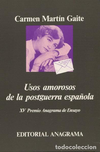 Livros em segunda m&atilde;o: Usos amorosos de la postguerra espa&ntilde;ola- 9788433900852