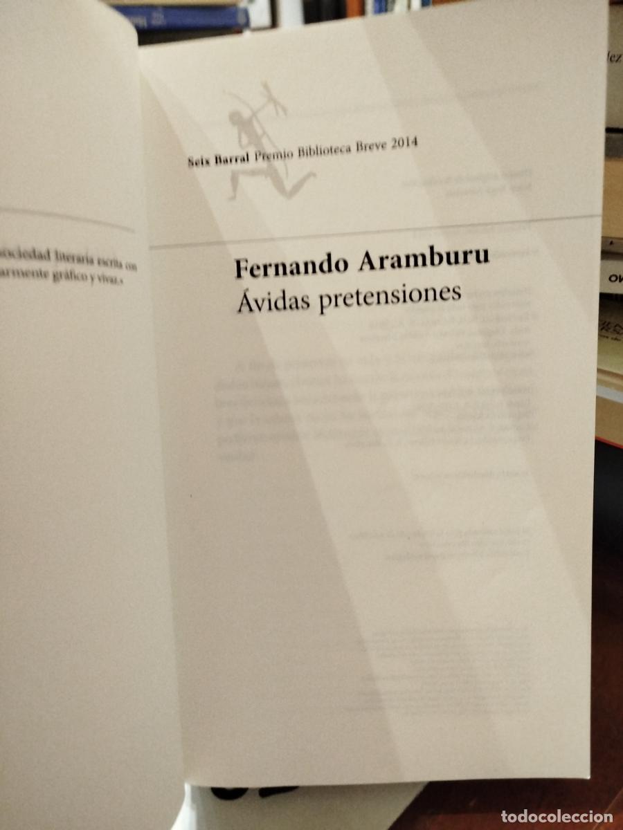 Libros: &Aacute;vidas pretensiones - Aramburu, Fernando - Foto 4