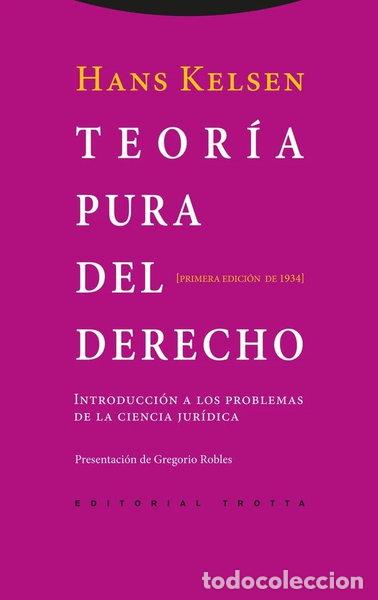 Livres: Teor&iacute;a pura del derecho- 9788498792355