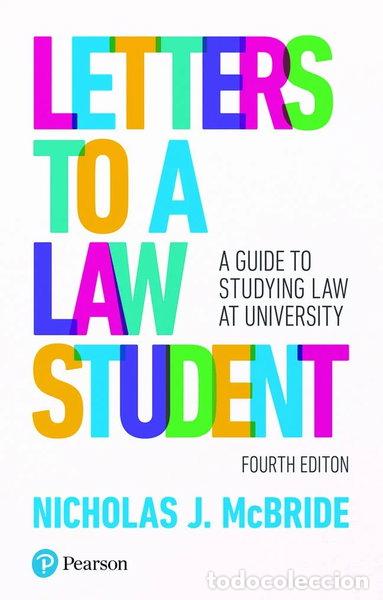 Livros em segunda m&atilde;o: Letters to a Law Student- 9781292149240