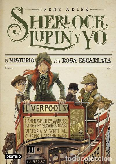 Libros: El misterio de la Rosa Escarlata- 9788408262572