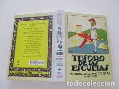 Libros: Tesoro de las escuelas- 9788441405660