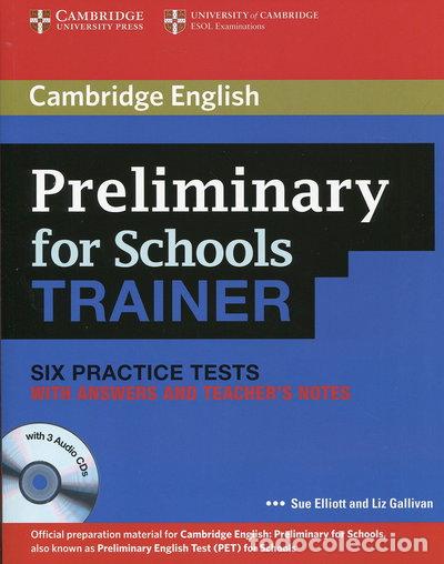 Livros em segunda m&atilde;o: Preliminary for Schools Trainer- 9780521174879