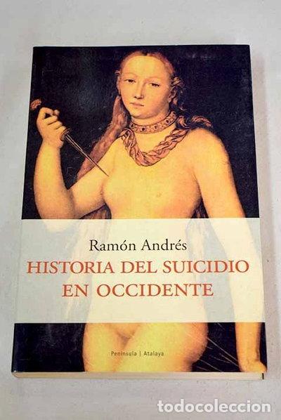 Libros: Historia del suicidio en Occidente- 9788483075760