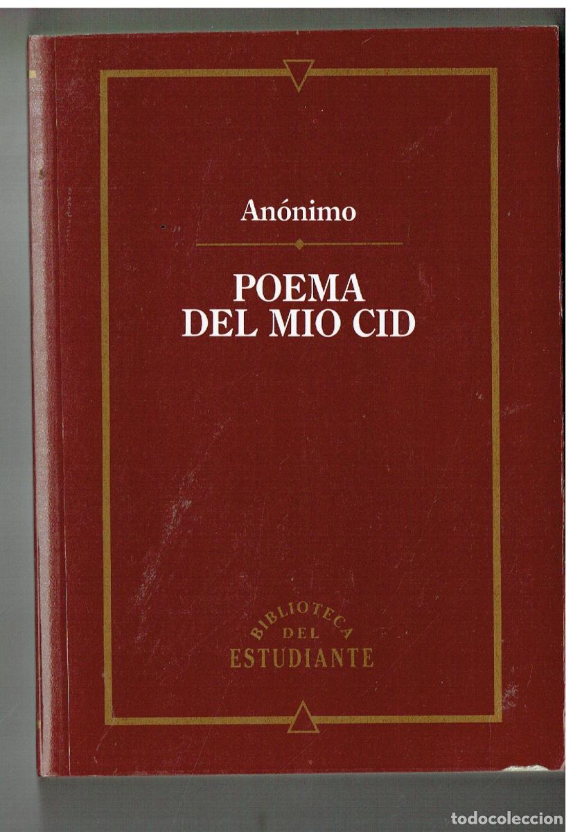 B&uuml;cher: AN&Oacute;NIMO. POEMA DEL MIO CID. SARPE, 1994. (ST/PR5)