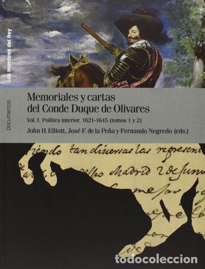 Libros: Memoriales y cartas del Conde Duque de Olivares- 9788415963127