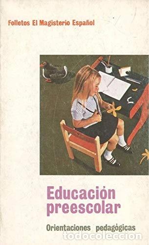 Livros em segunda m&atilde;o: Educaci&oacute;n preescolar: Orientaciones pedag&oacute;gicas- 9788426556486