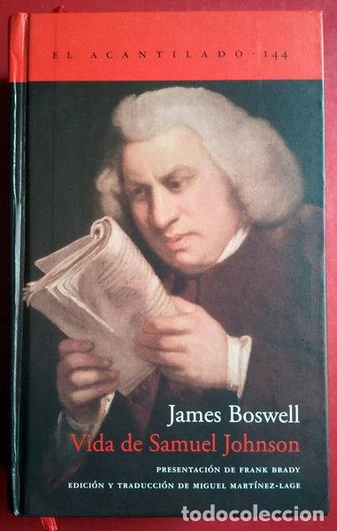 Libros: Vida de Samuel Johnson- 9788496489844