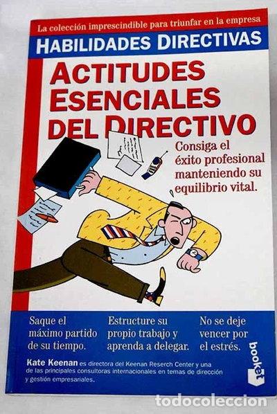 books: Actitudes esenciales del directivo- 9788483140871