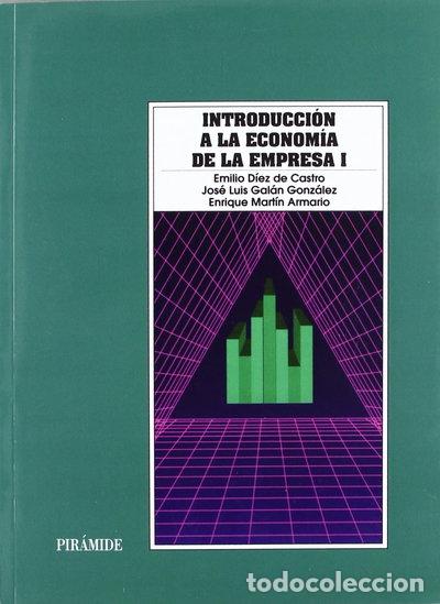books: Introducci&oacute;n a la econom&iacute;a de la empresa I- 9788436809565