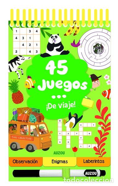 Libros: 45 juegos... &iexcl;de viaje!- 9782733850206