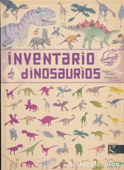 Libros: Inventario ilustrado de dinosaurios- 9788416721184