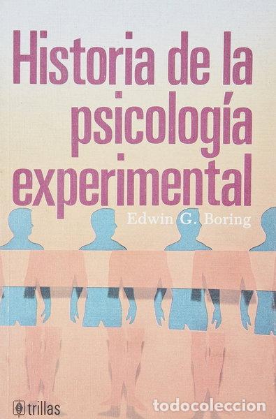 Libros: Historia de la psicolog&iacute;a experimental- 9789682435980