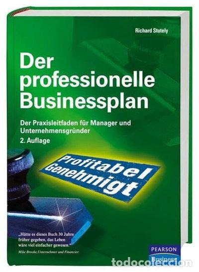 Libros: Der professionelle Businessplan- 9783827372567