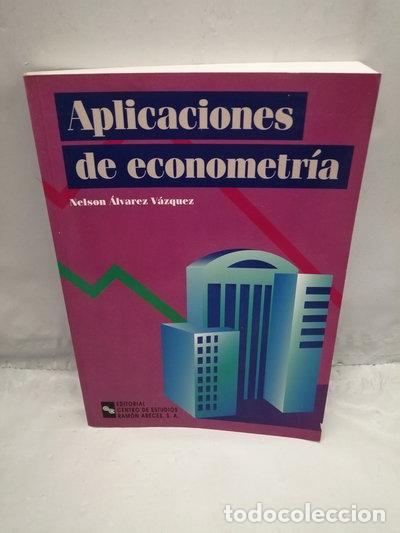 Libros: Aplicaciones de econometr&iacute;a- 9788480043786