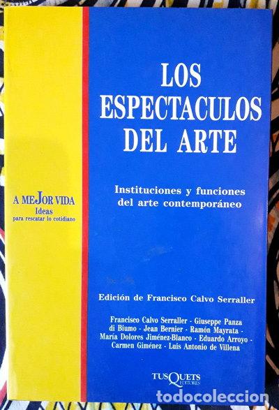 B&uuml;cher: Los espect&aacute;culos del arte- 9788472236745