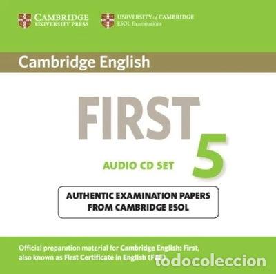 B&uuml;cher: Cambridge English First 5 Audio CDs- 9781107603325