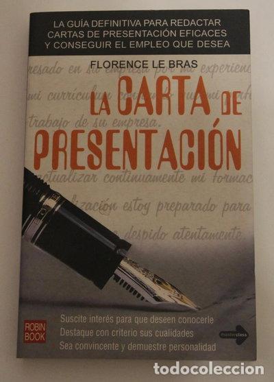 Livros em segunda m&atilde;o: La carta de presentaci&oacute;n- 9788479277550