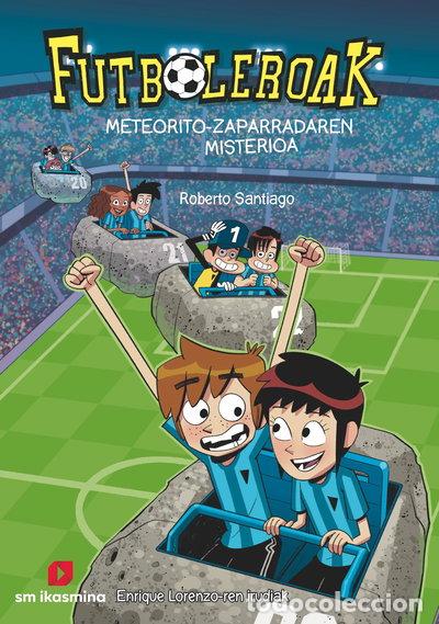 B&uuml;cher: Futboleroak 9: El misterio de la lluvia de meteoritos- 9788419100528