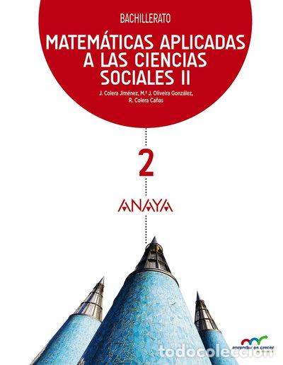 Livres: Matem&aacute;ticas aplicadas a las Ciencias Sociales II- 9788469812808