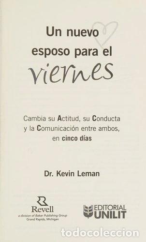 Livres: Ten un nuevo esposo para el viernes- 9780800719760