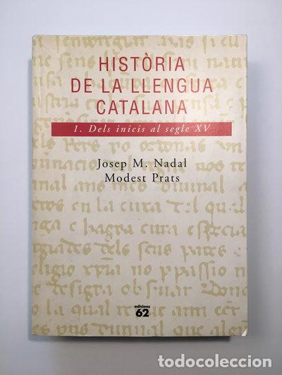 Libros: Hist&ograve;ria de la llengua catalana I- 9788429719048